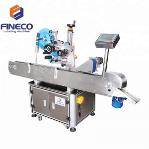 Fast delivery Eyeshadow Box Labeling Machine - FK807 Automatic Horizontal Round Bottle Labeling Machine – Feibin